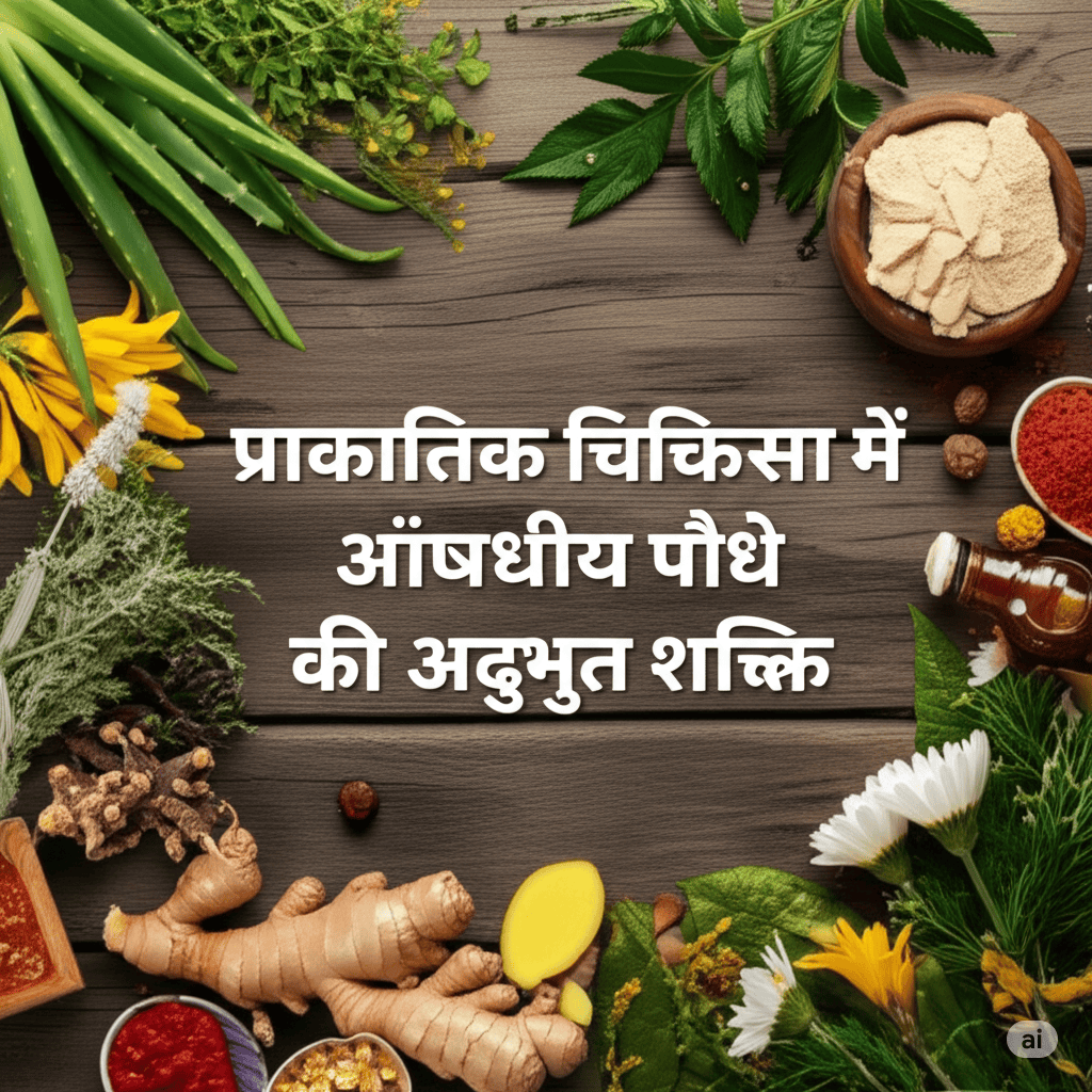 प्राकृतिक चिकित्सा में औषधीय पौधे